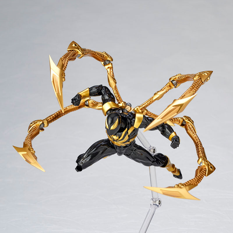 Revoltech Amazing Yamaguchi Iron Spider (Limited Edition Black/Gold)