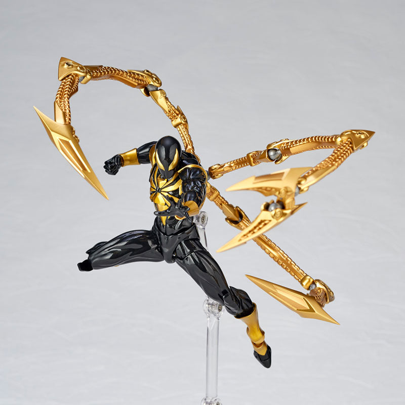 Revoltech Amazing Yamaguchi Iron Spider (Limited Edition Black/Gold)