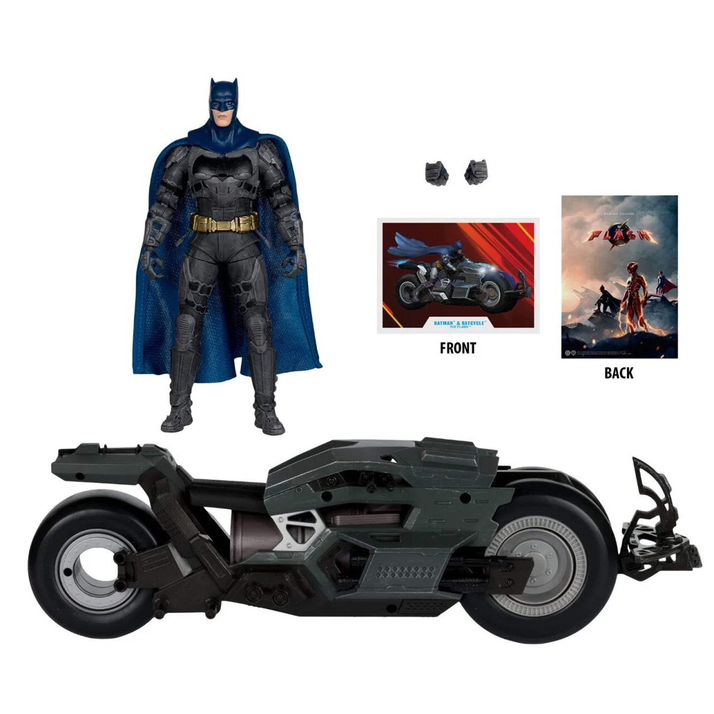DC Multiverse Batman w Batcycle (The Flash)