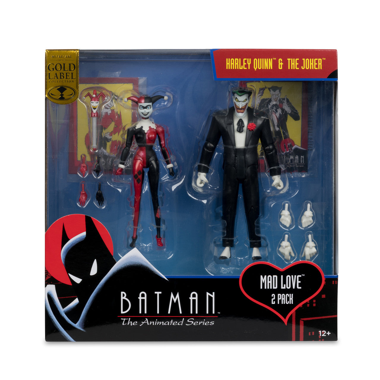 McFarlane Mad Love 2 Pack (Harley Quinn and The Joker - Batman The Animated Series)
