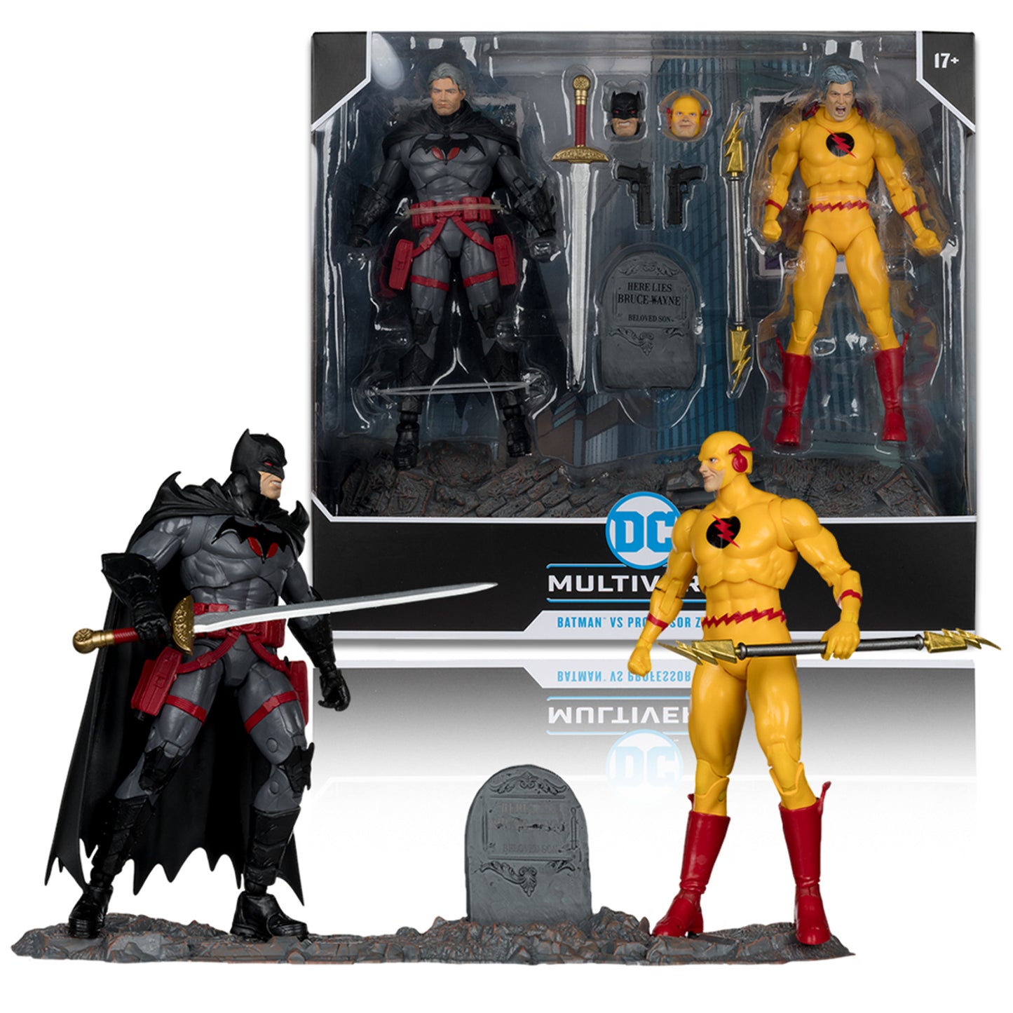 DC Multiverse Batman vs Professor Zoom (Flashpoint)