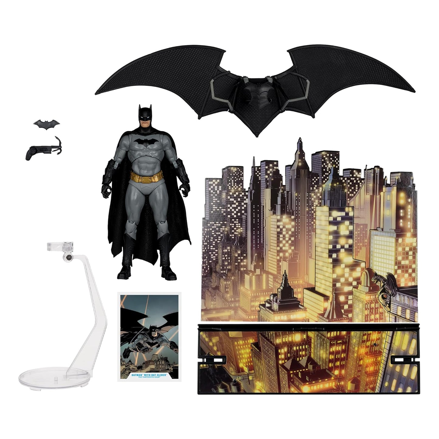 DC Multiverse Batman with Bat-Glider Gold Label 2do Pago
