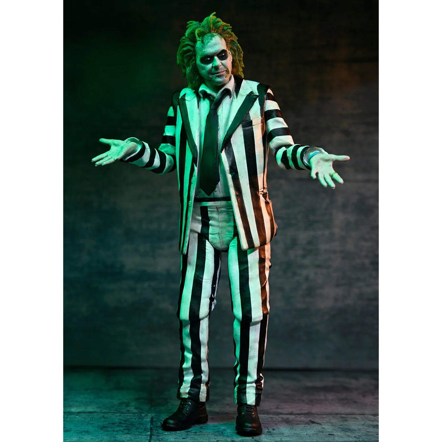 NECA Ultimate Beetlejuice Striped Suit