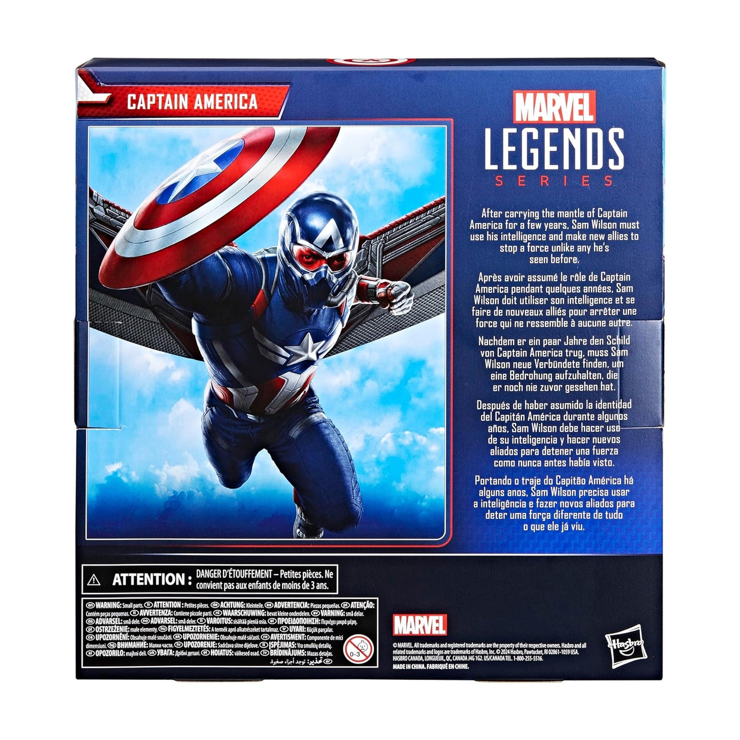 Marvel Legends Captain America (Captain America Brave New World) 2do Pago