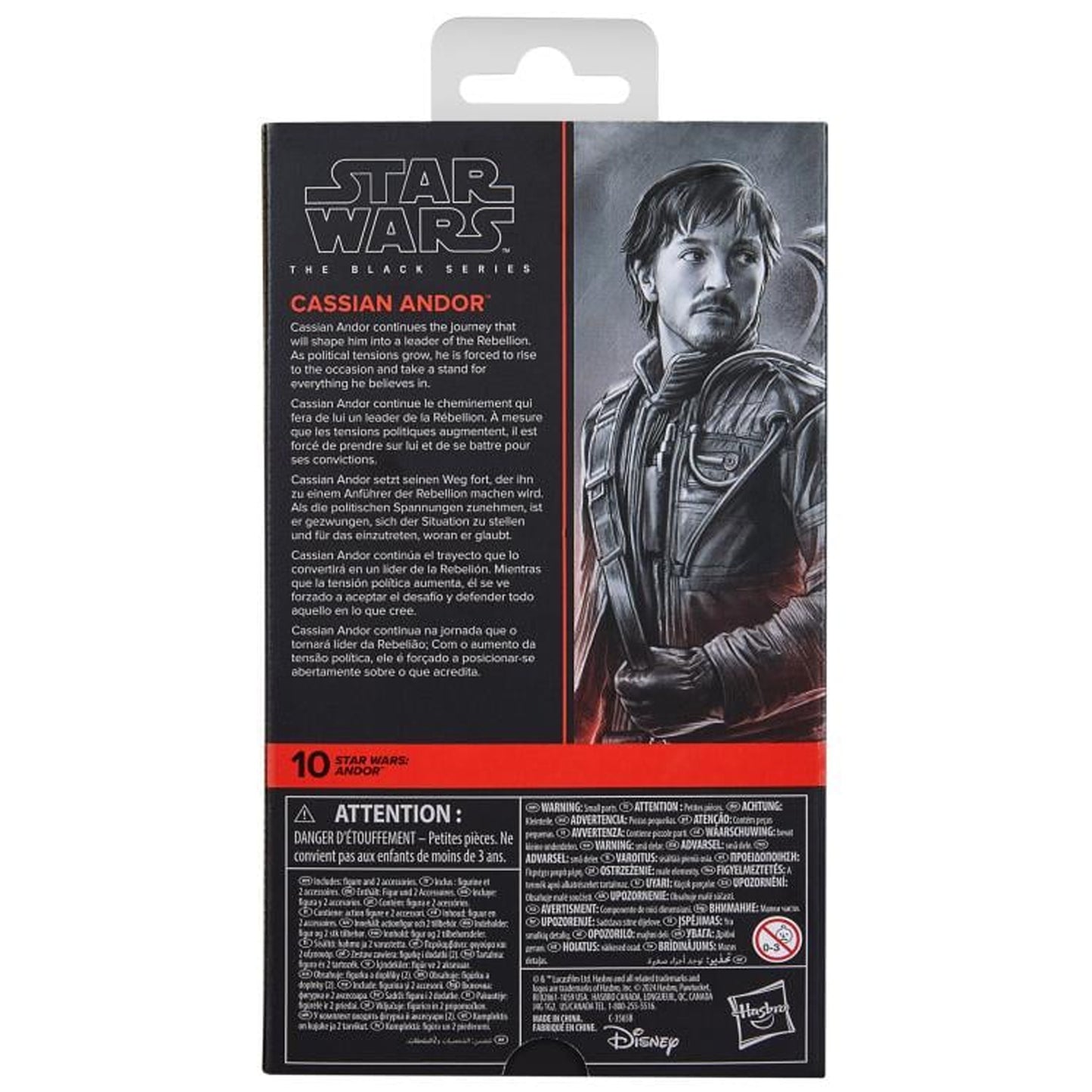 Star Wars The Black Series Andor - Cassian Andor 2do Pago