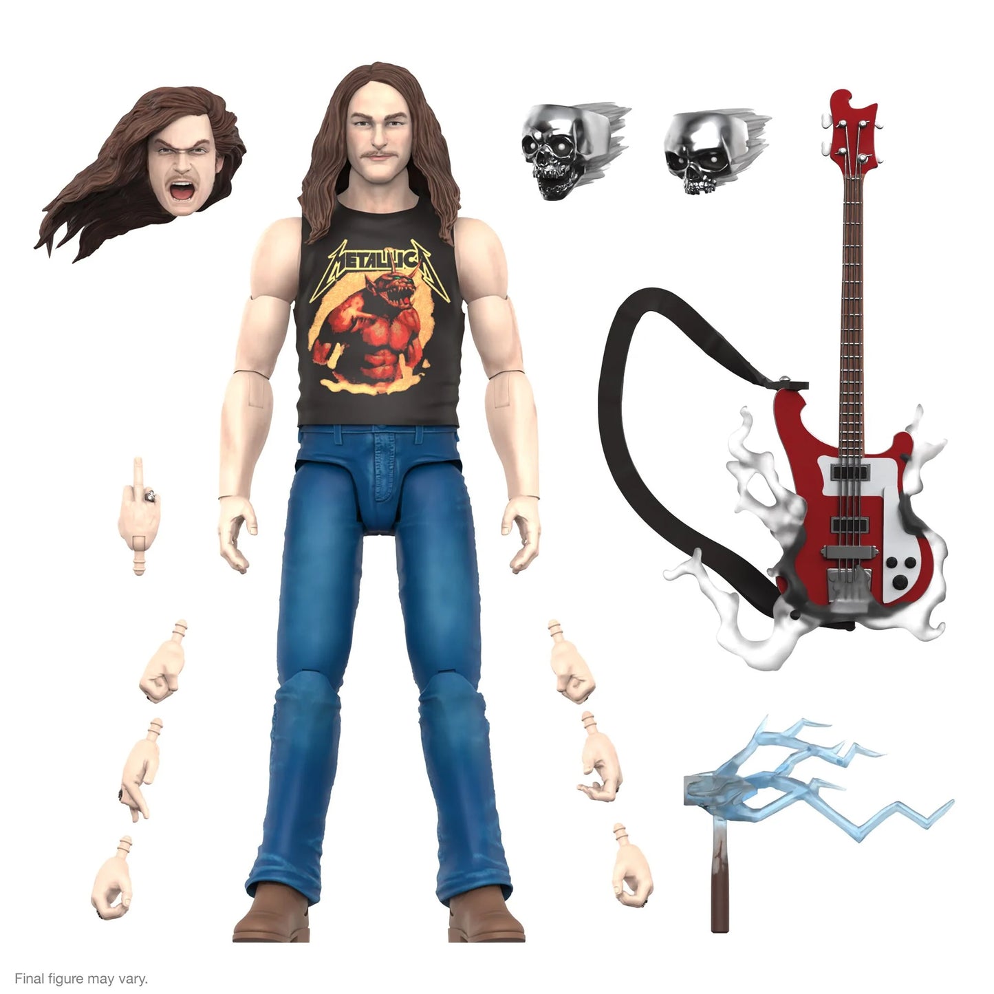 Super7 Ultimates Cliff Burton (Superhero Poster) 2do Pago