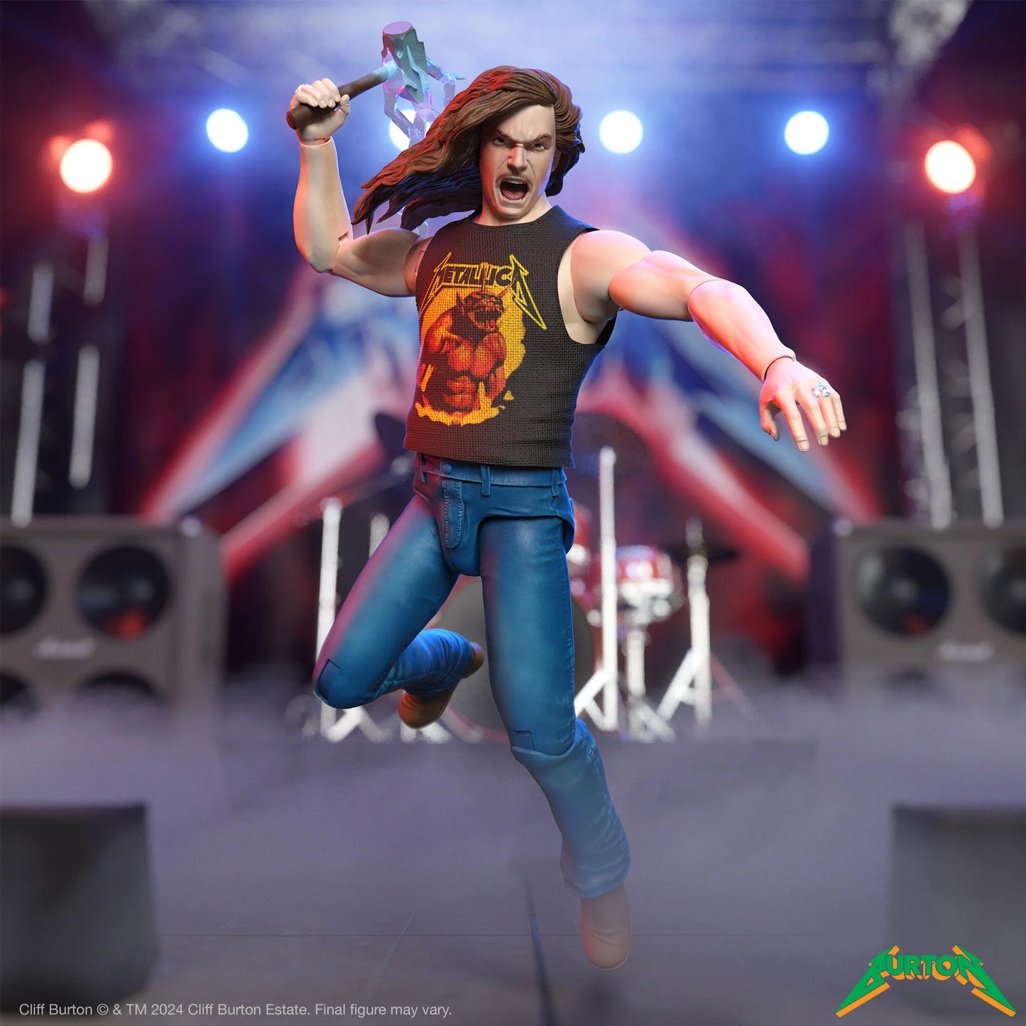 Super7 Ultimates Cliff Burton (Superhero Poster) 2do Pago
