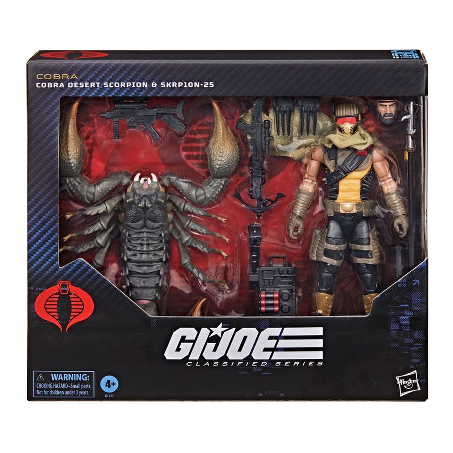 G.I Joe Classified Series #180 Cobra Desert Scorpion & SKRP1ON-25 Deluxe