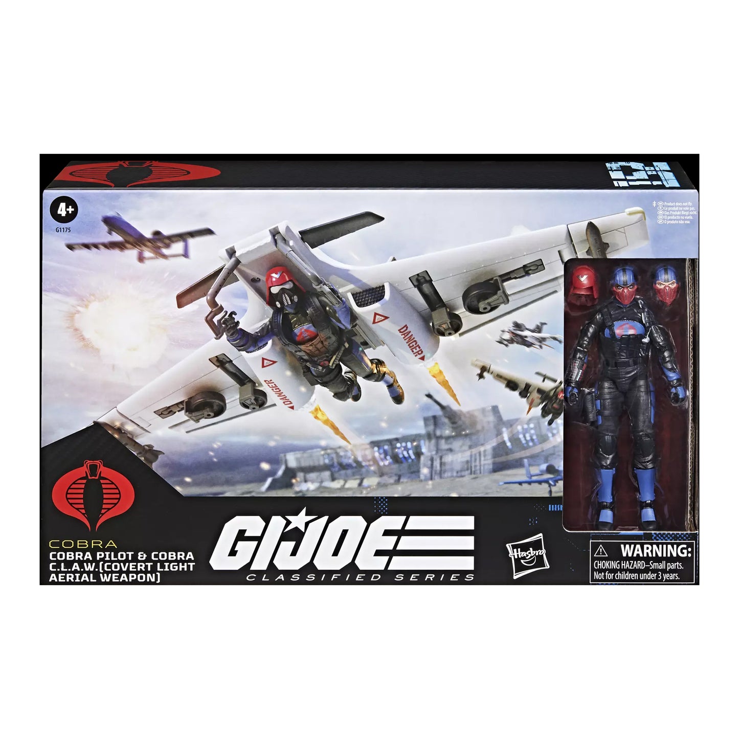G.I. Joe Classified Series #152 Cobra Pilot & Cobra C.L.A.W EXCLUSIVA