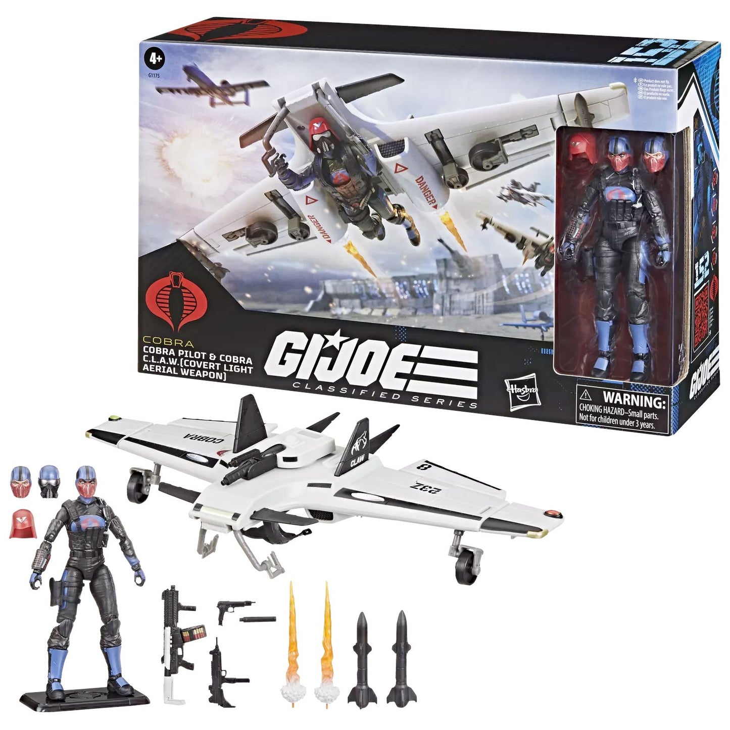 G.I. Joe Classified Series #152 Cobra Pilot & Cobra C.L.A.W EXCLUSIVA