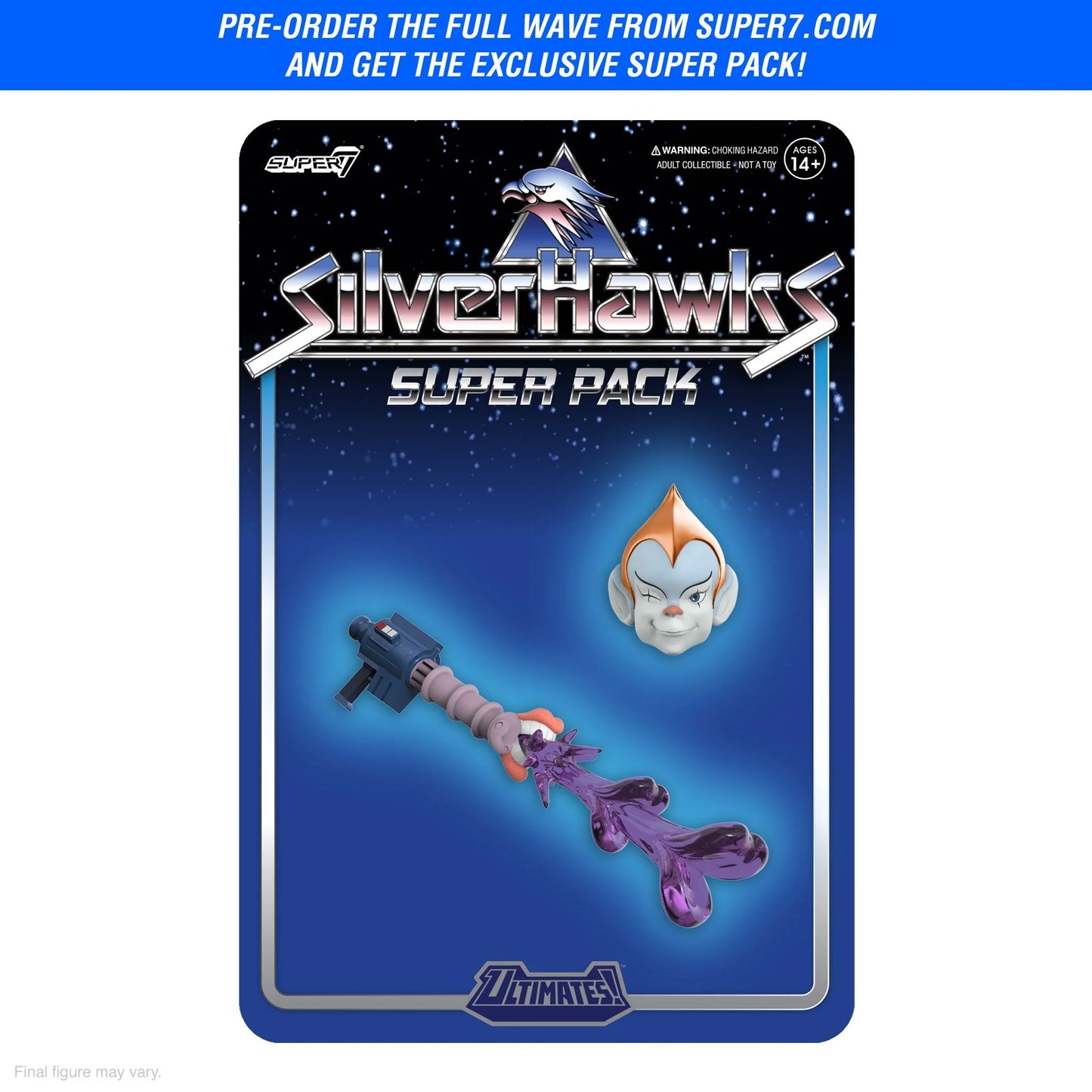 Super7 Silverhawks Ultimates Wave 5 (Copper Kid & Space Racer) 2do Pago