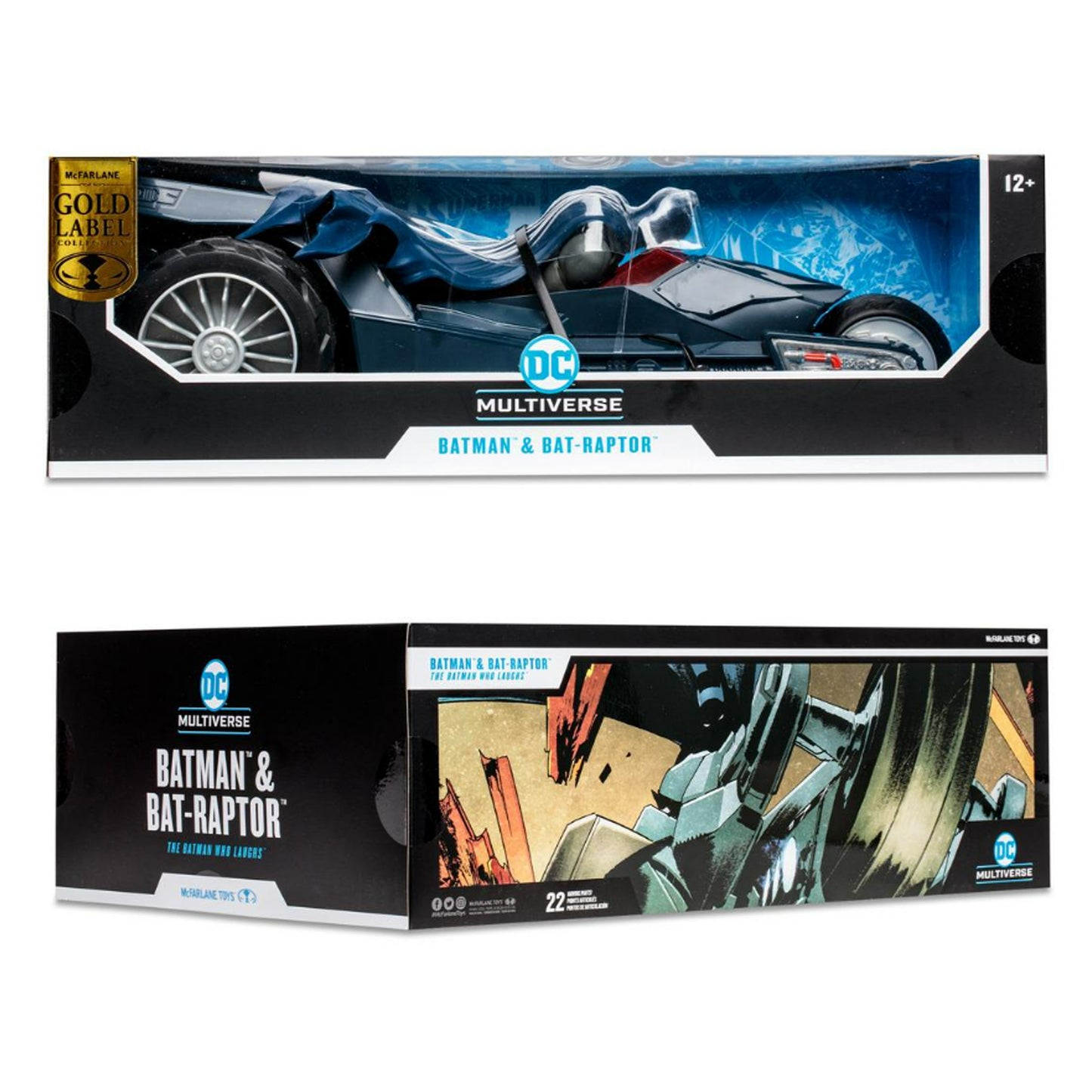 DC Multiverse Batman/Bat-Pod Gold Label