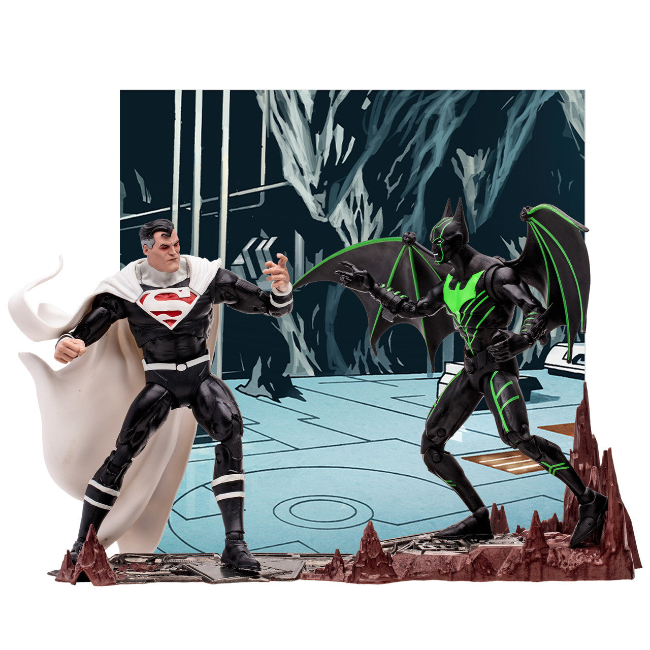 DC Multiverse Batman Beyond vs Justice Lord Superman 2do Pago