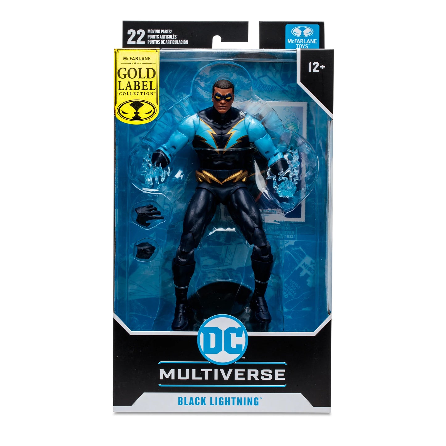 DC Multiverse Final Crisis Black Lightning Gold Label Exclusiva