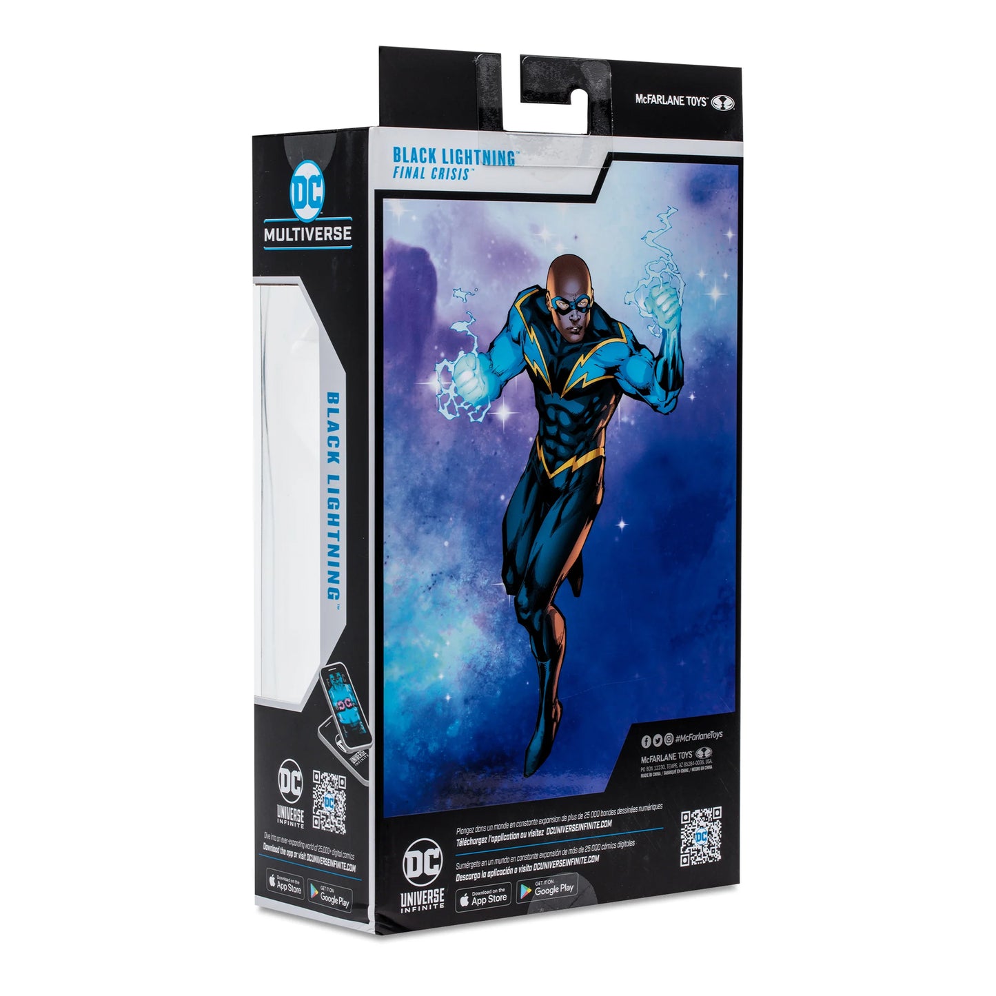 DC Multiverse Final Crisis Black Lightning Gold Label Exclusiva
