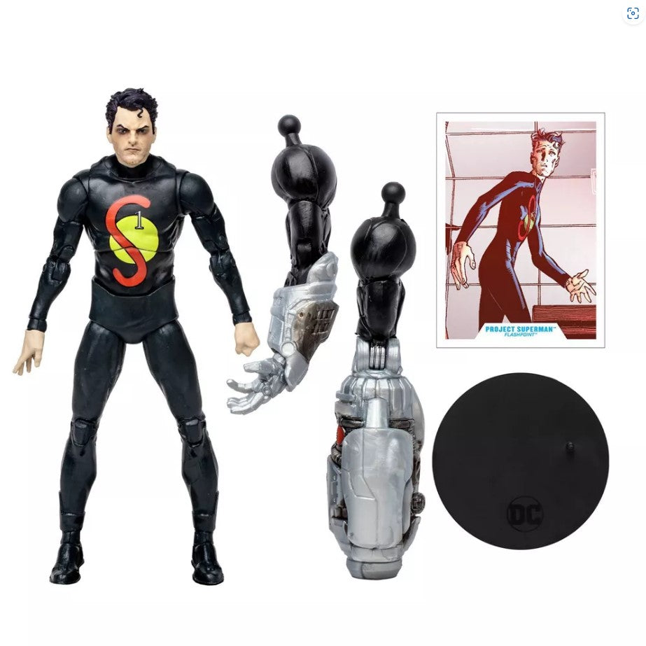 DC Multiverse Project Superman Gold Label (Wave Cyborg Flashpoint) 2do Pago