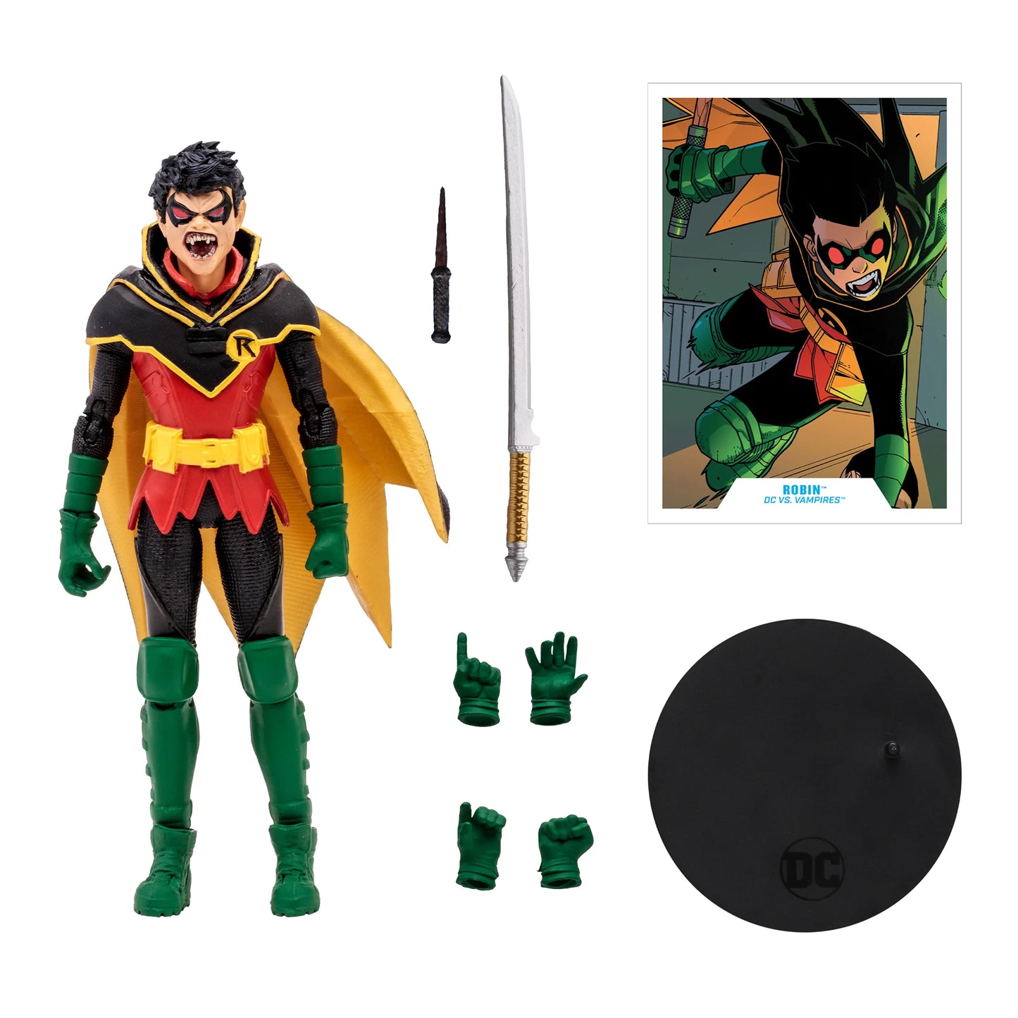 DC Multiverse Damian Wayne (DC vs Vampires) Gold Label