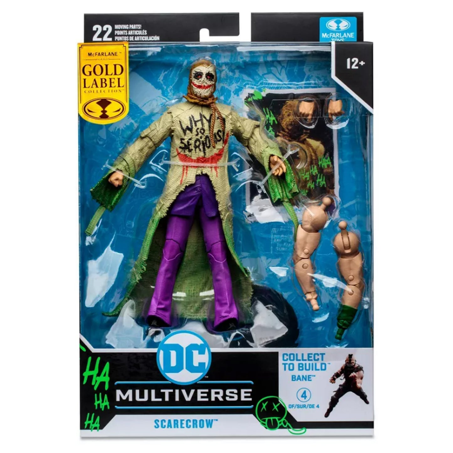 DC Multiverse Scarecrow (Bane Jokerized Wave) EXCLUSIVA