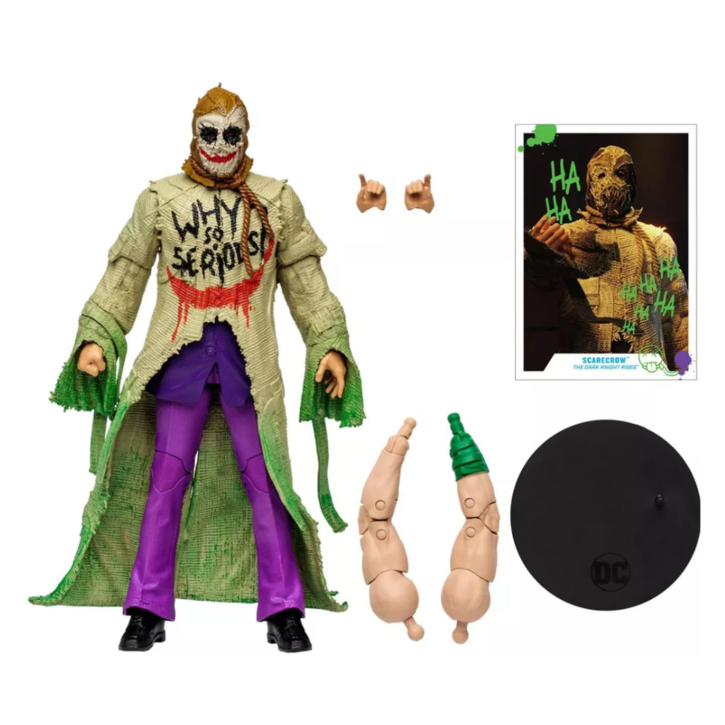 DC Multiverse Scarecrow (Bane Jokerized Wave) EXCLUSIVA
