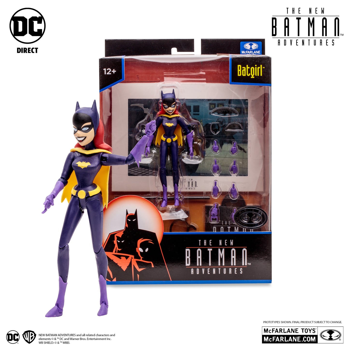 DC Direct Batman The Animated Series Batgirl Platinum (1 POR PERSONA)