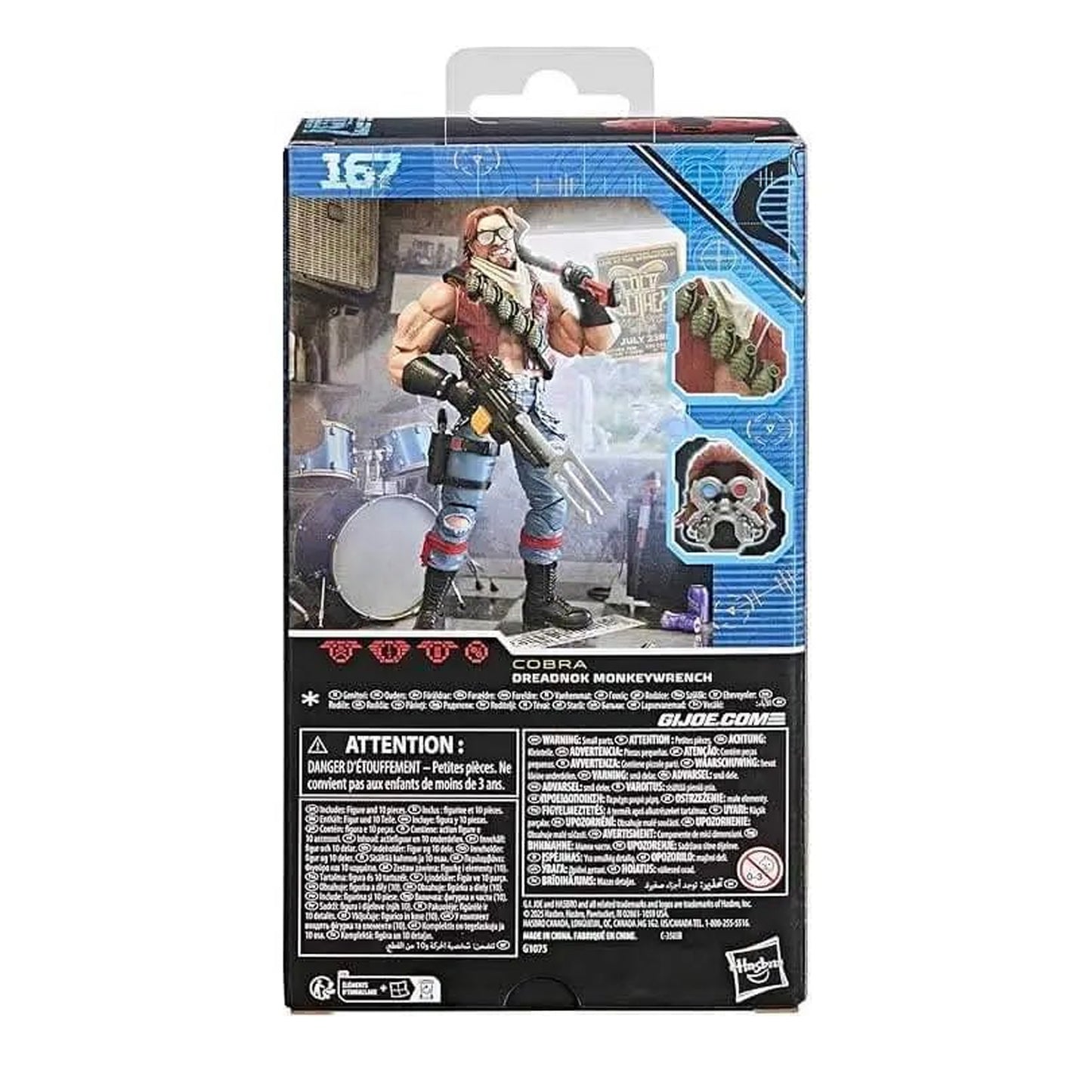 G.I. Joe Classified Series #167 Dreadnok Monkeywrench