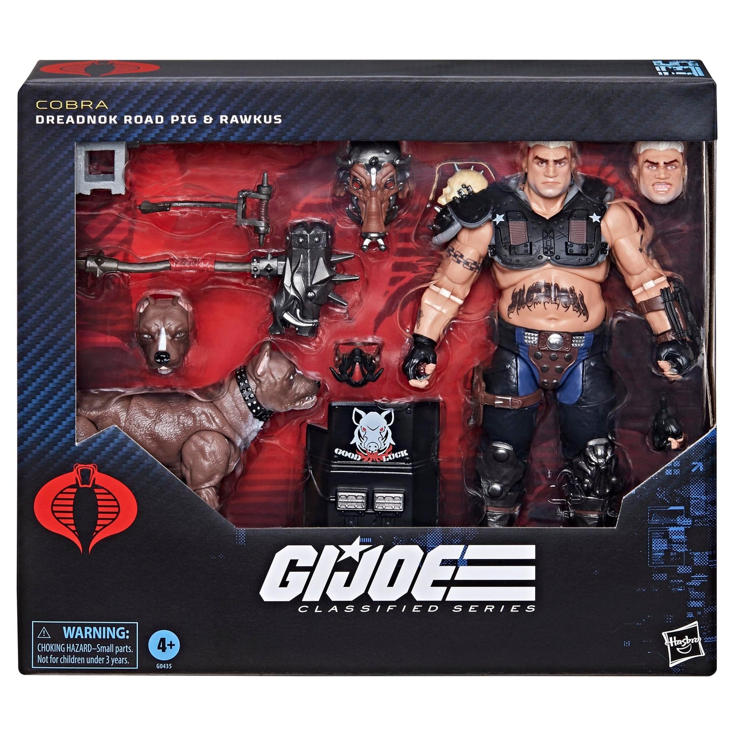 G.I. Joe Classified Series Dreadnok Road Pig & Rawkus 2do Pago