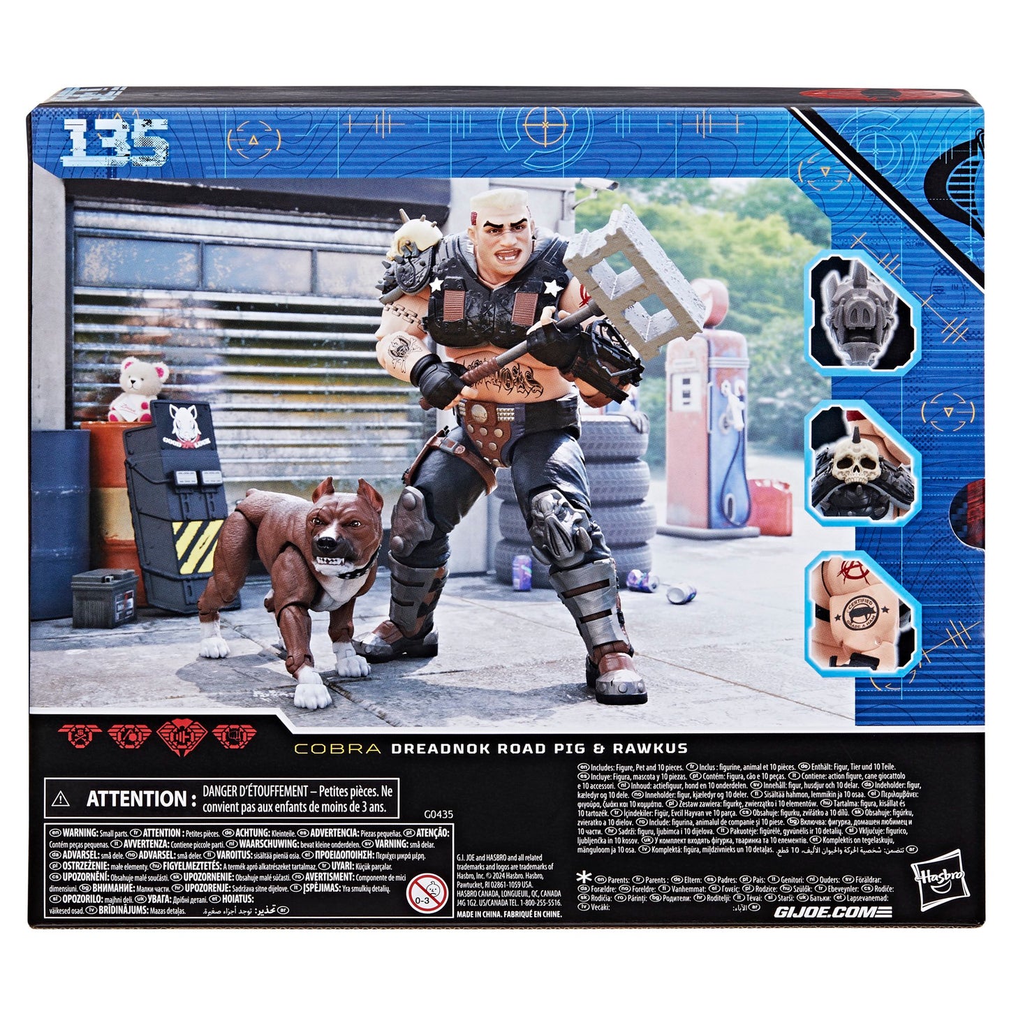 G.I. Joe Classified Series Dreadnok Road Pig & Rawkus 2do Pago