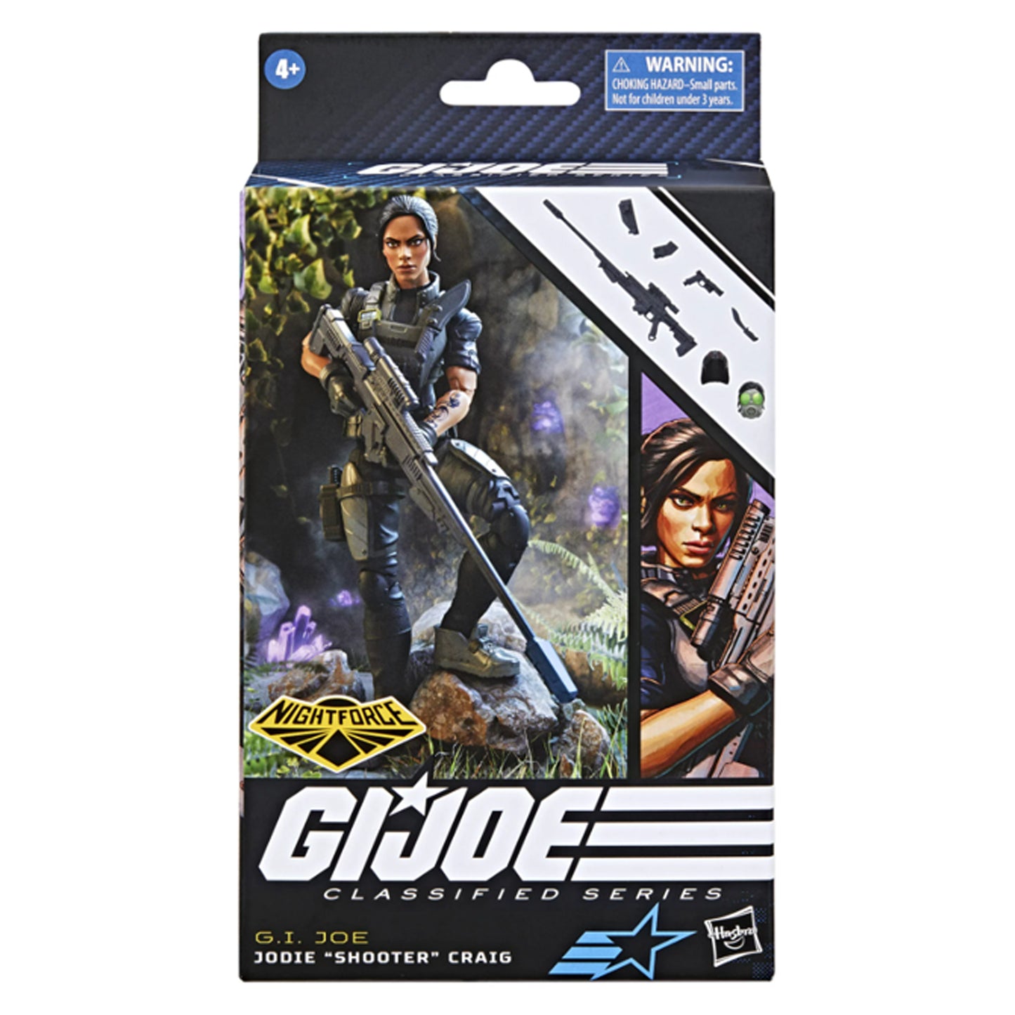 G.I. Joe Classified Series Nightforce Jodie "Shooter" Craig EXCLUSIVA