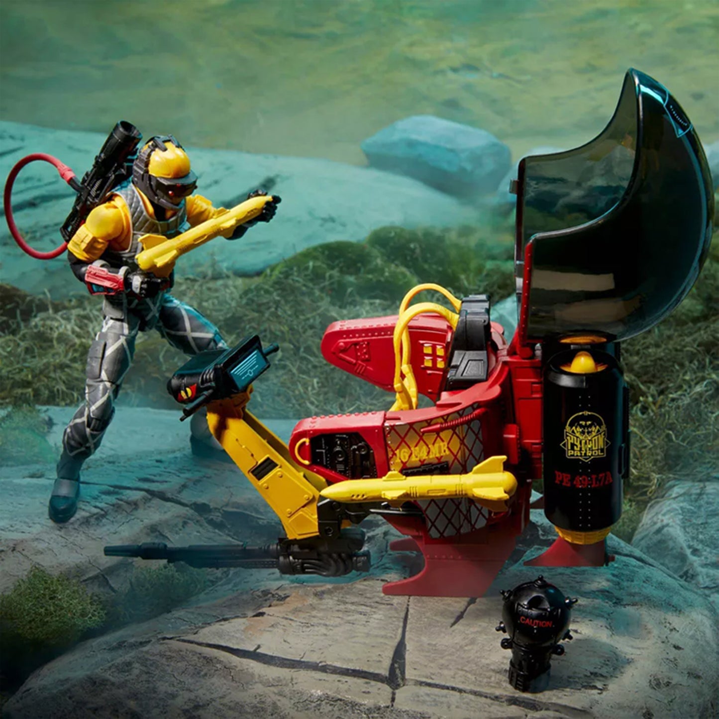 G.I. Joe Classified Series Python Patrol Tele-Viper/Cobra Flight Pod EXCLUSIVA