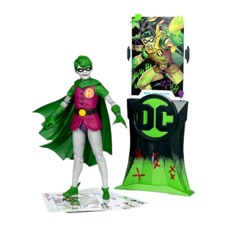 DC Multiverse Robin Dick Grayson Jokerized Gold Label