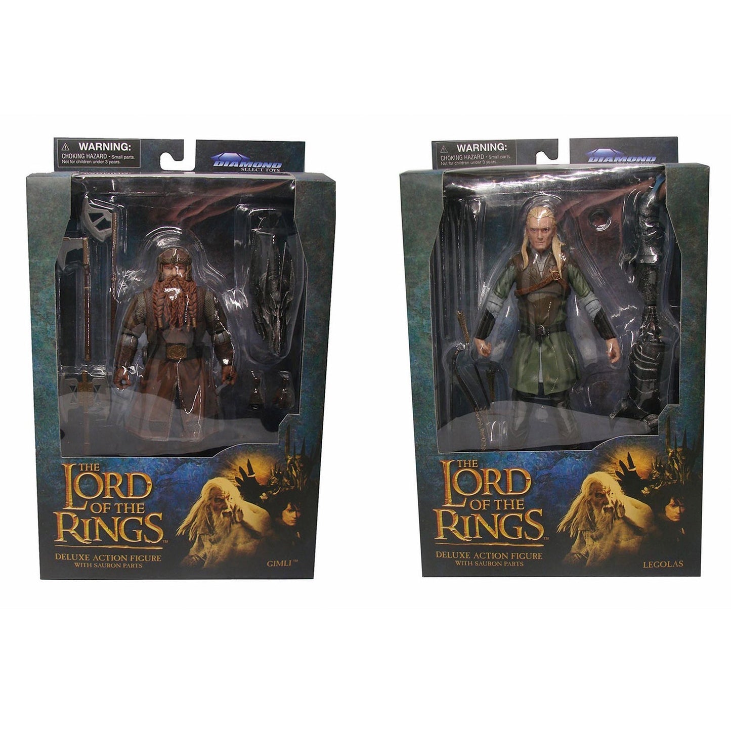 The Lord of The Rings Deluxe Wave 1 (Gimli/Legolas) 2do Pago