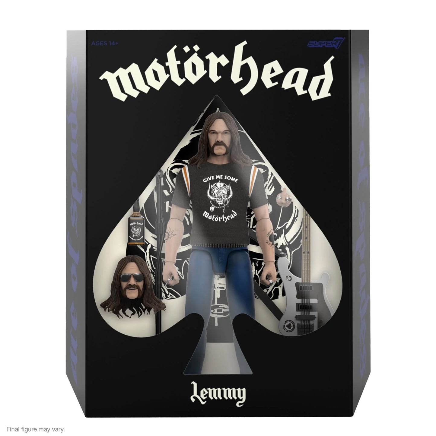 Super7 Motorhead ULTIMATES! Lemmy (1981 Tour) 2do Pago