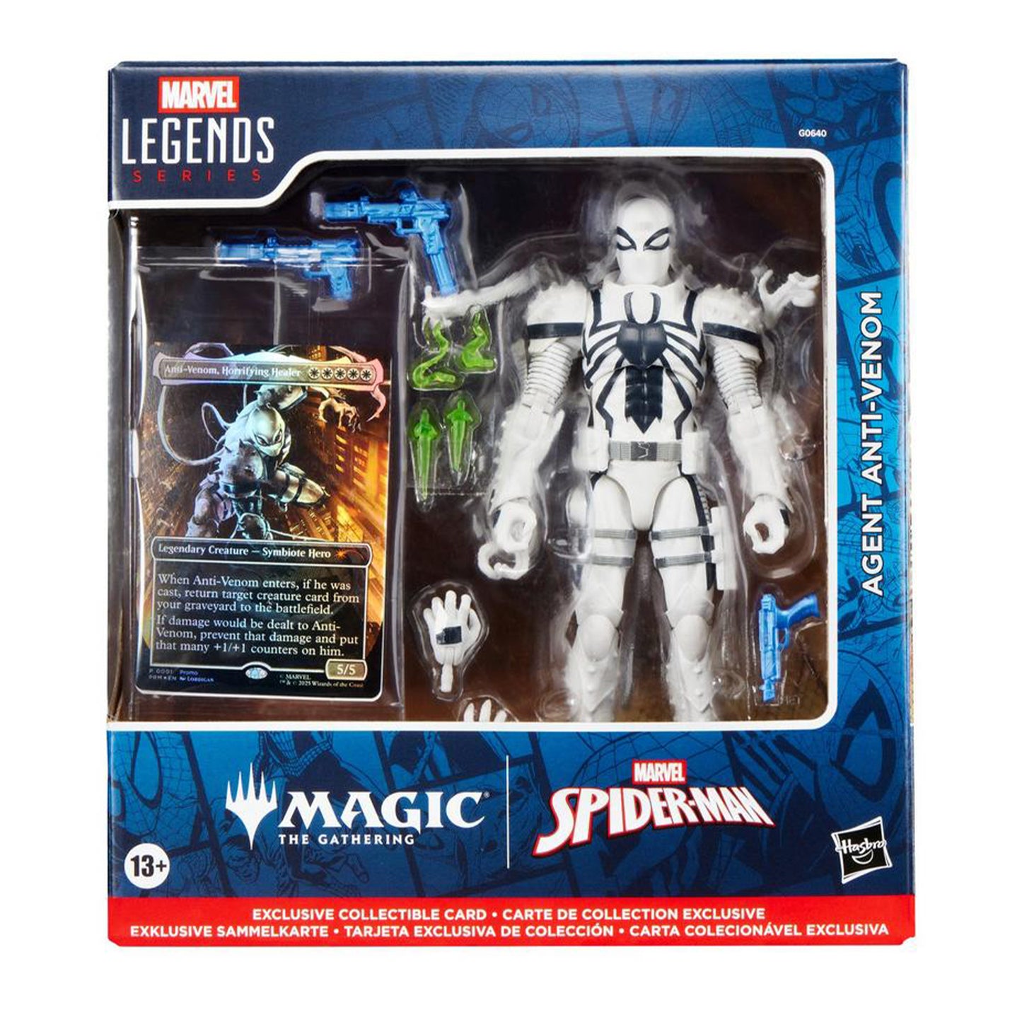 Marvel Legends Magic: The Gathering Agent Anti-Venom