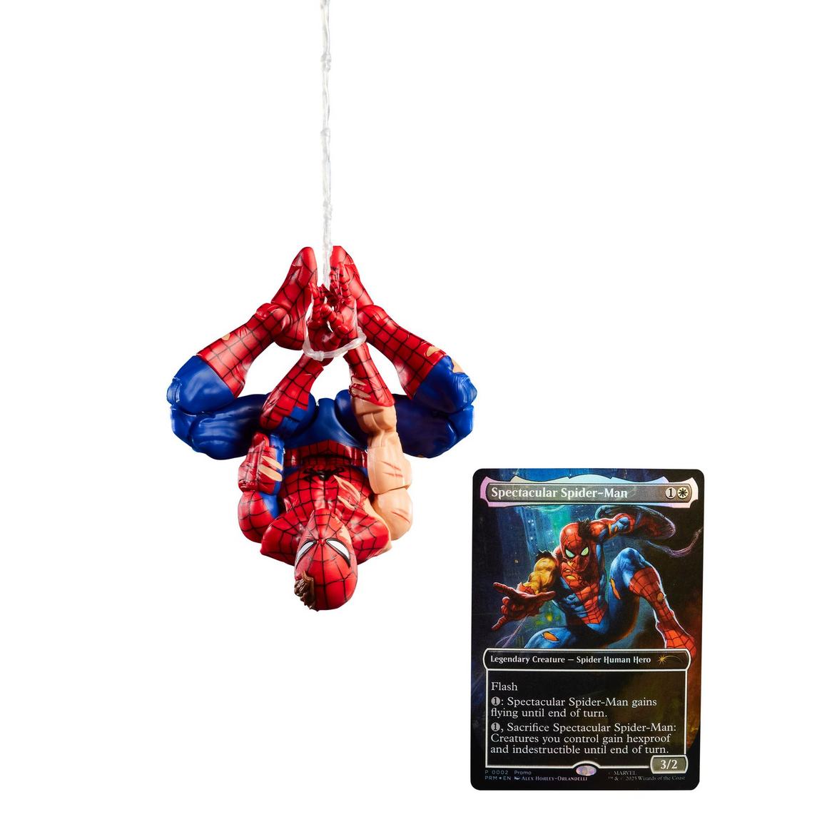 Marvel Legends Magic: The Gathering Battle Damaged Spider-Man