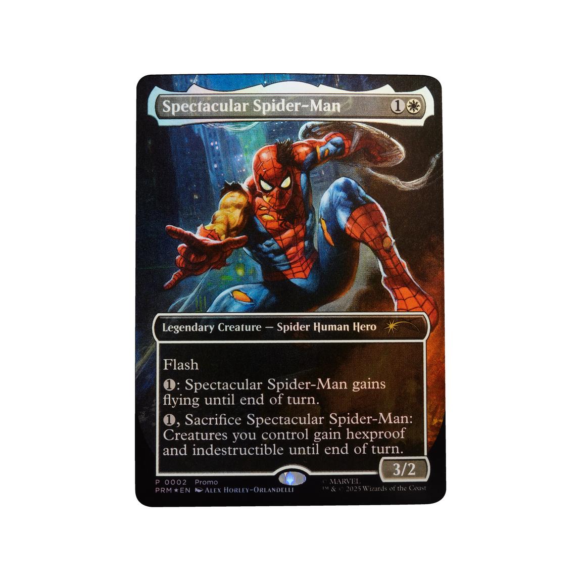 Marvel Legends Magic: The Gathering Battle Damaged Spider-Man
