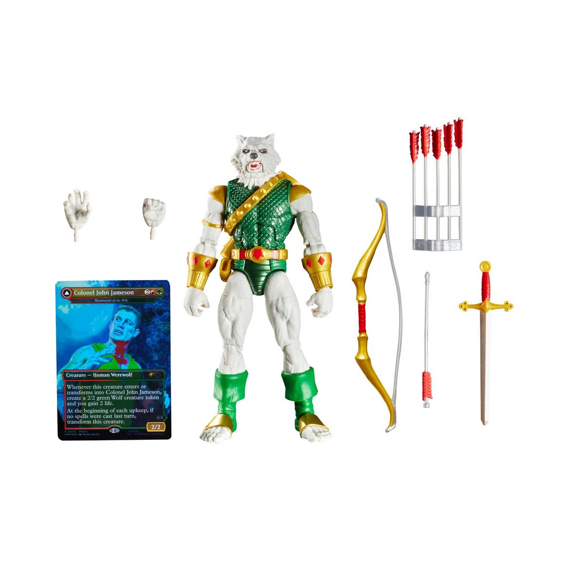 Marvel Legends Magic: The Gathering Man-Wolf
