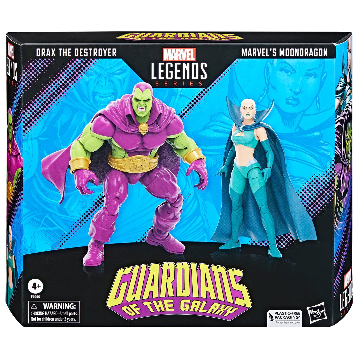 Marvel Legends Series Drax the Destroyer/Moondragon EXCLUSIVA