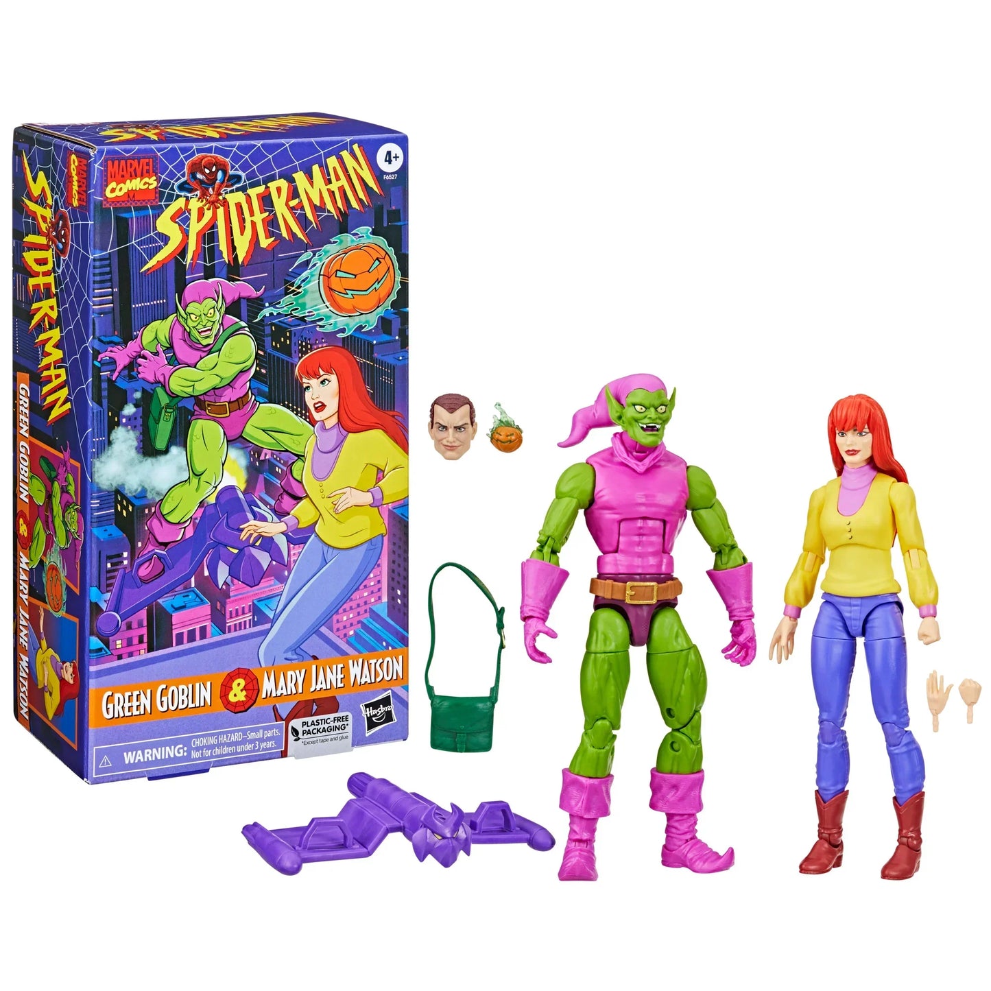 Marvel Legends Animated VHS Green Goblin/Mary Jane EXCLUSIVA ENVIO