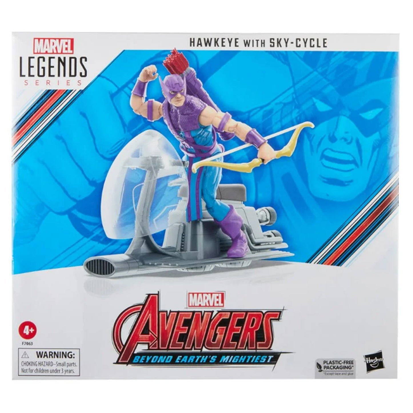 Marvel Legends Avengers 60th Anniversary Hawkeye with Sky-Cycle