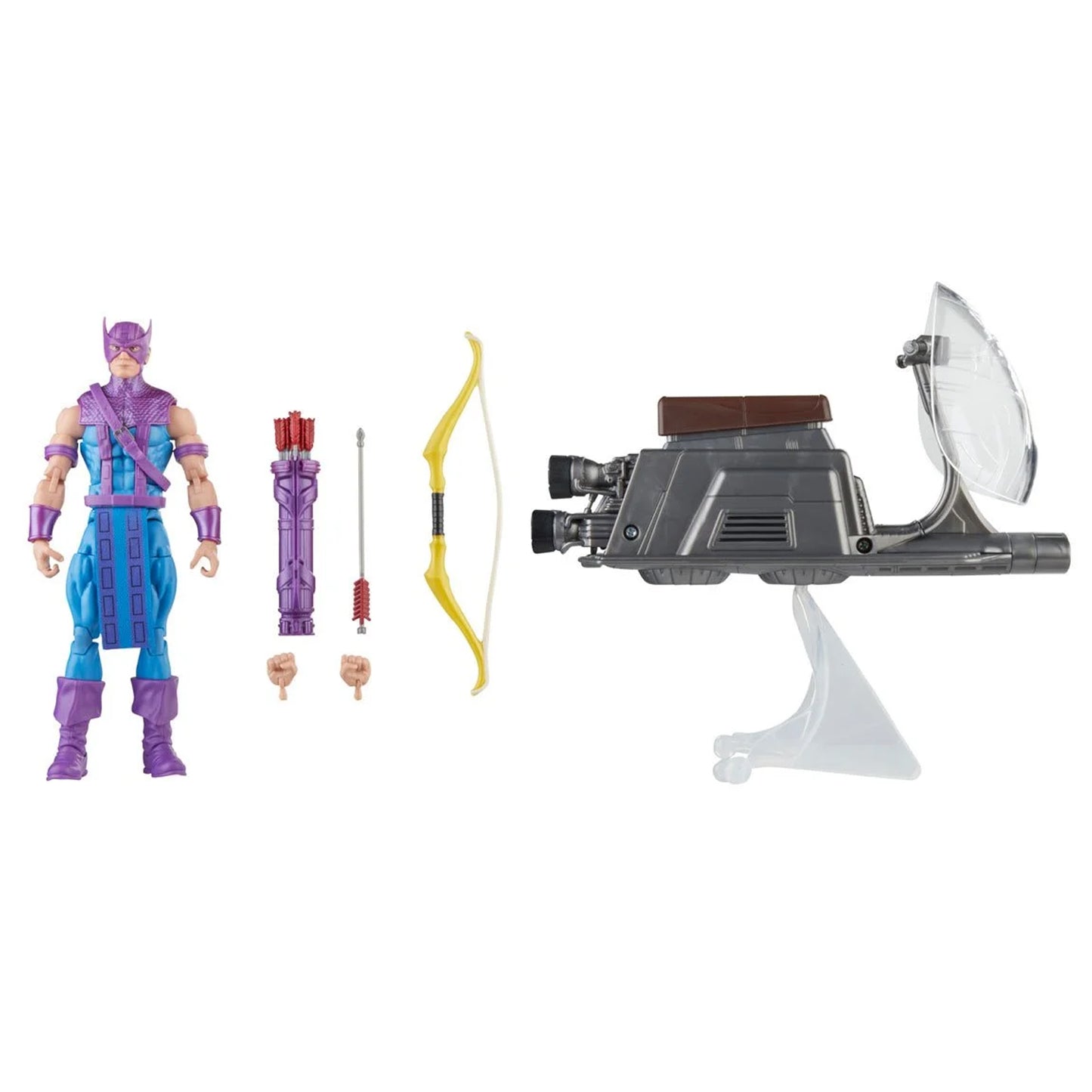 Marvel Legends Avengers 60th Anniversary Hawkeye with Sky-Cycle