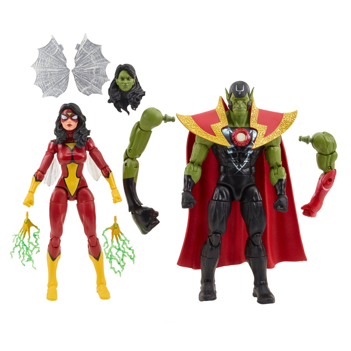 Marvel Legends Skrull Queen and Super-Skrull