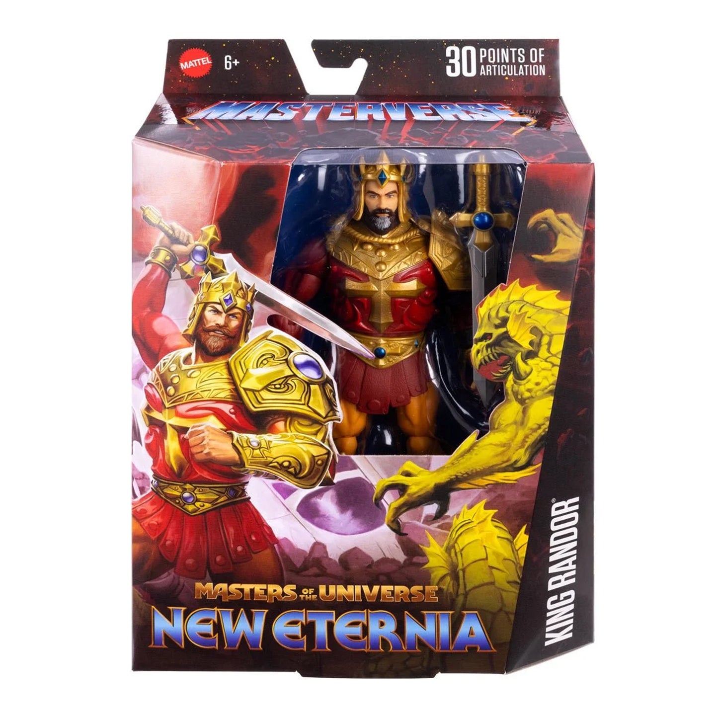 Masters of The Universe Masterverse New Eternia King Randor