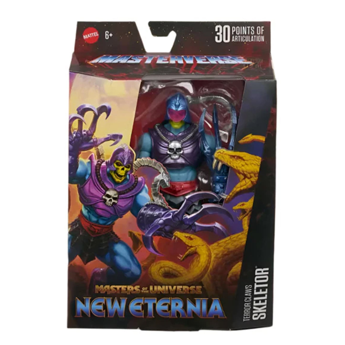 Masters of The Universe Masterverse New Eternia Terror Claws Skeletor