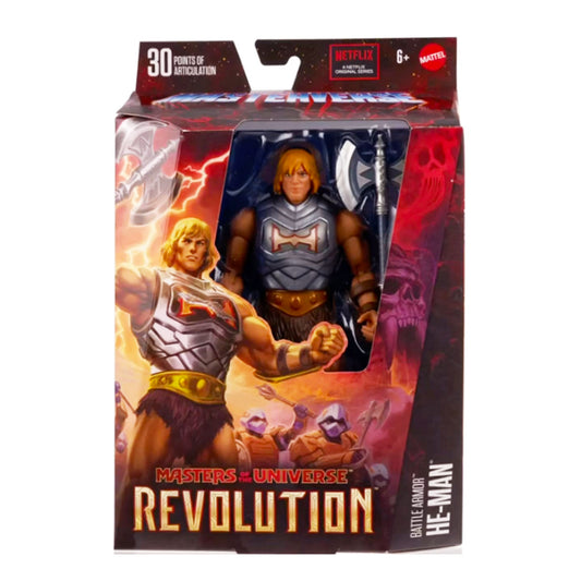 Masters of The Universe Masterverse Revolution Battle Armor He-Man