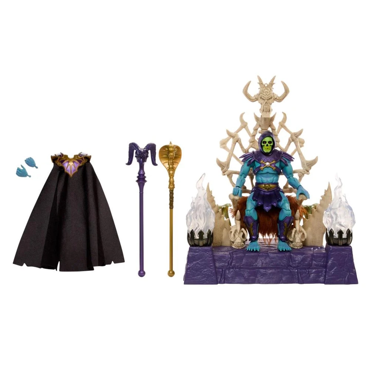 Masters of the Universe Masterverse Skeletor and Havoc Throne 2do Pago