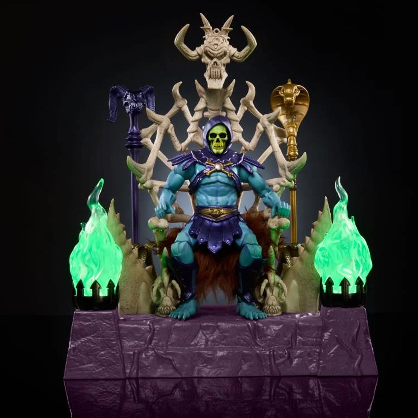 Masters of the Universe Masterverse Skeletor and Havoc Throne 2do Pago