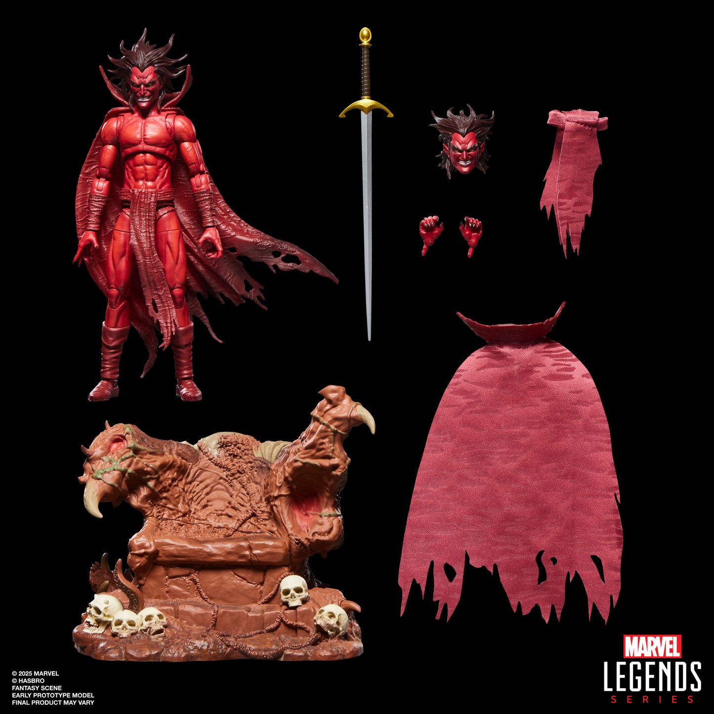 Marvel Legends Mephisto (con Trono Infernal)