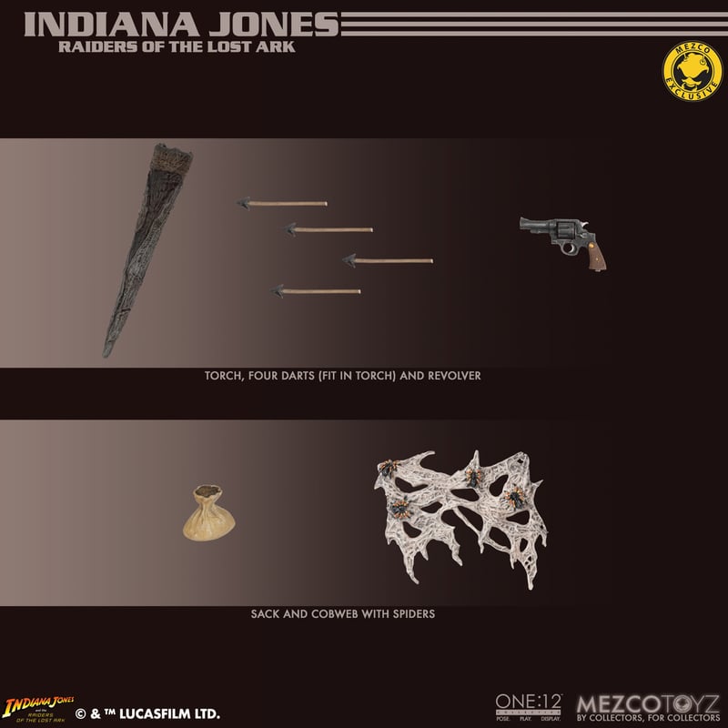 Mezco One:12 Indiana Jones (Temple Edition) EXCLUSIVA