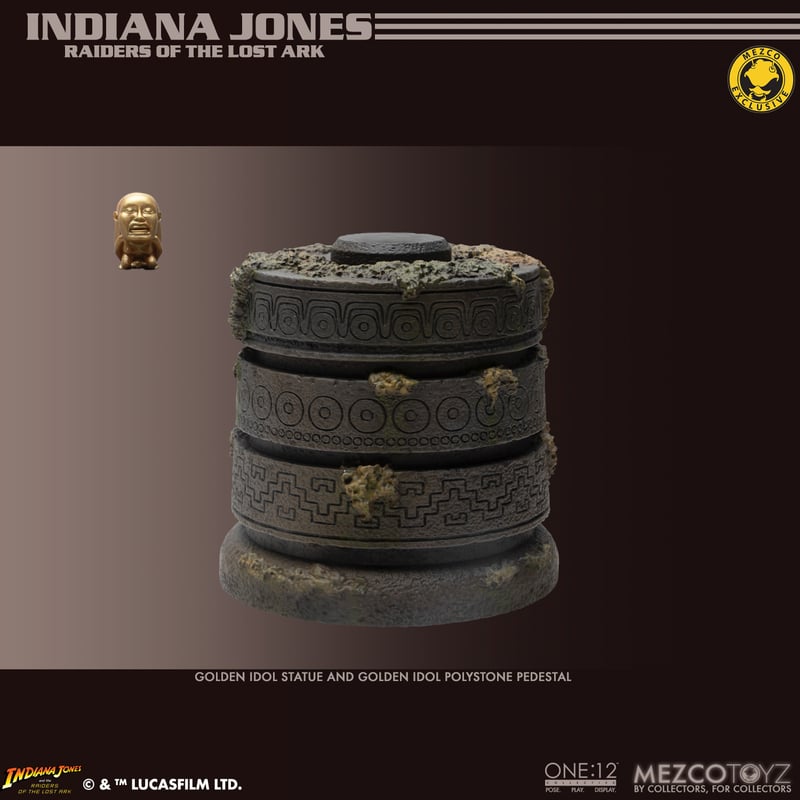 Mezco One:12 Indiana Jones (Temple Edition) EXCLUSIVA