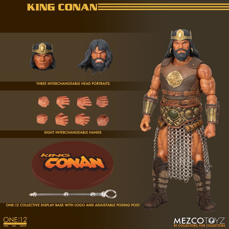 Mezco One:12 King Conan